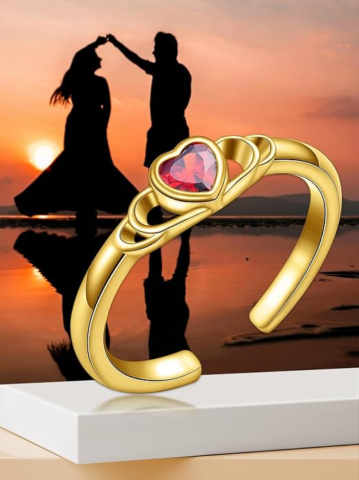 Midari Toe Rings for Women 925 Sterling Silver Hypoallergenic Adjustable Open Band Ring for Women Summer Beach Open Toe Jewelry Foot Jewelry