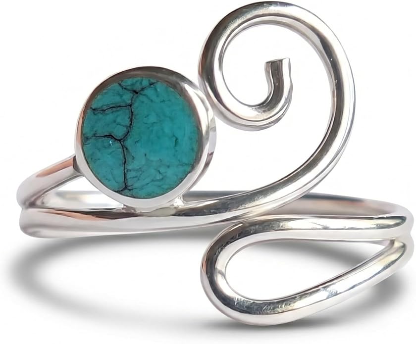 Sterling Silver Toe Ring, Handmade Adjustable Open Band, Minimalist Dainty Summer Beach Foot Jewelry for Women, Can Be Worn as Knuckle or Pinky Ring