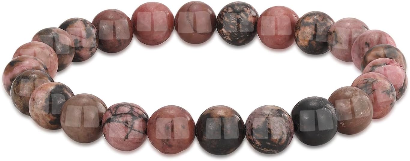 Crystal Vibe - Healing Crystal Bracelet for Women & Men | Natural Gemstone Bead Bracelet | Adjustable Handmade Energy Stone Bracelet | Bracelet for Meditation, Yoga & Daily Wear | Multiple Types