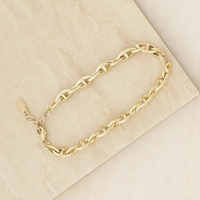 Ettika Anklets for Women. Anklet, 18k Gold or Rhodium Plated. Ankle Bracelets for Women, Jewelry
