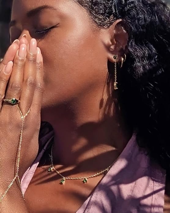 Faire de la Mode Waterproof Statement Chunky Ring in 14k Gold Plated Stainless Steel