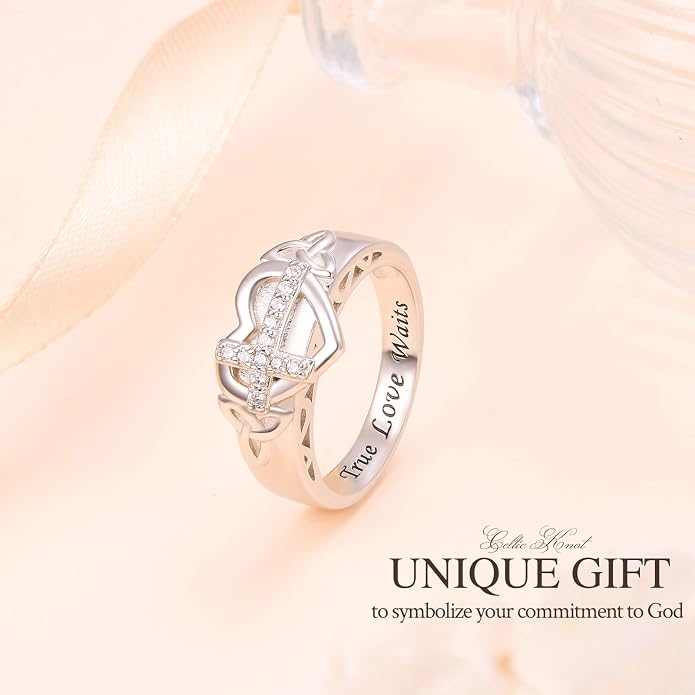 Ladytree Feather Angel Wings Adjustable Memorial Dainty Sterling Silver Open Thumb Ring for Women Men Loss of Mom Dad Daughter Loved Ones Mother's Day Sympathy Memory Jewelry Gifts