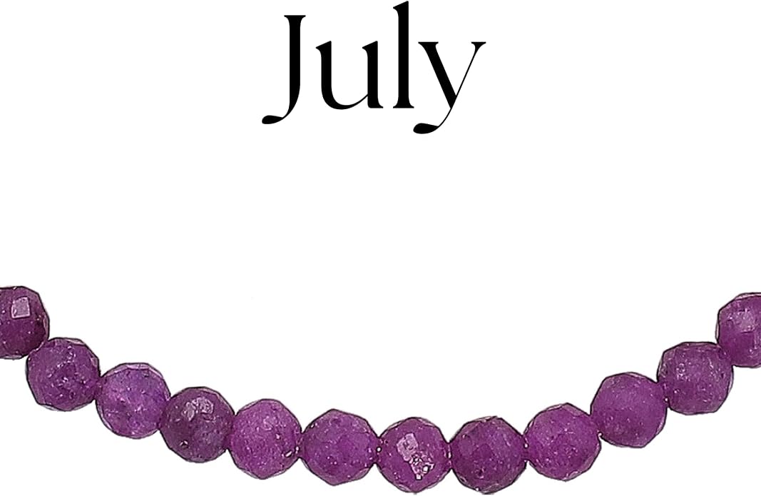 Faceted Bracelet for Women, Certified 925 Sterling Silver with 18K Gold Vermeil Healing Crystal Bracelets for Women - Crystals and Healing Stone Bracelet Women Jewelry for Gift