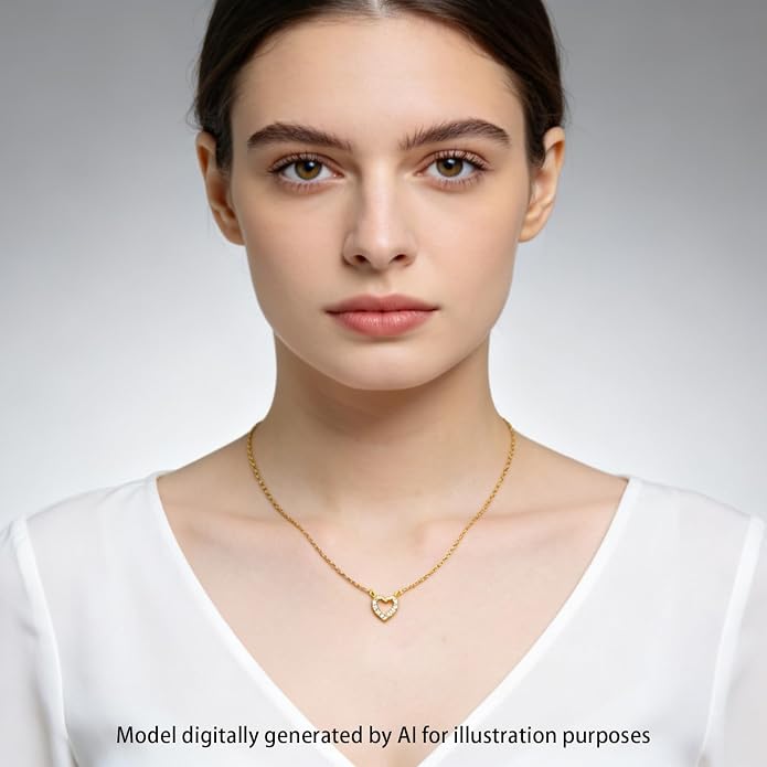 14K Gold Plated Paper Clip Chain Link Necklace Satellite Cross Key Starfish Turquoise Heart Necklace for Women
