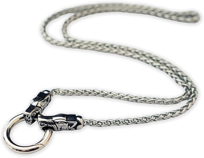 Baldur Jewelry - Thors Hammer Necklace Pendant Mjölnir - Viking Norse Thor Hammer Pendant Viking Jewelry - Thor Necklace - Thor Gifts for Men - Viking Necklace for Men