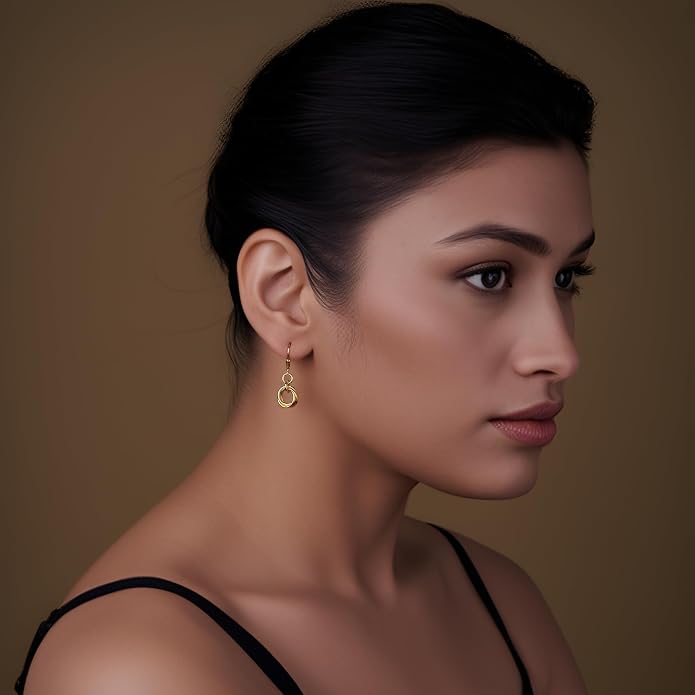 LeCalla Women's Drop & Dangle Earrings | 925 Sterling Silver Leverback Earrings | Lightweight Teardrop Lever Back Drop Dangle Earring for Women