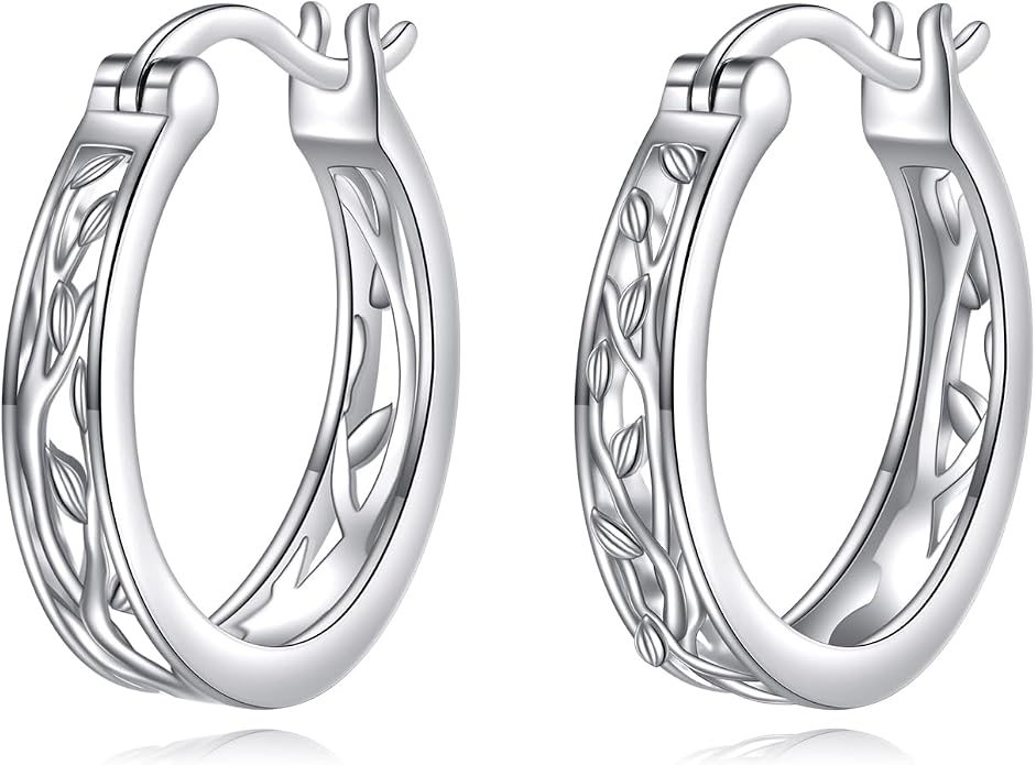 Sterling Silver Hoop Earrings Small Hoop Sun/Leaf/Triangle Huggie Earrings for Women Hypoallergenic