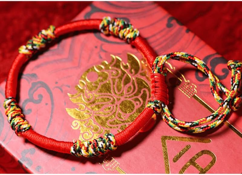 Buddha & Karma Lucky Buddhist Monk Bracelet – Handcrafted Tibetan Knots for Blessings, Protection & Good Fortune