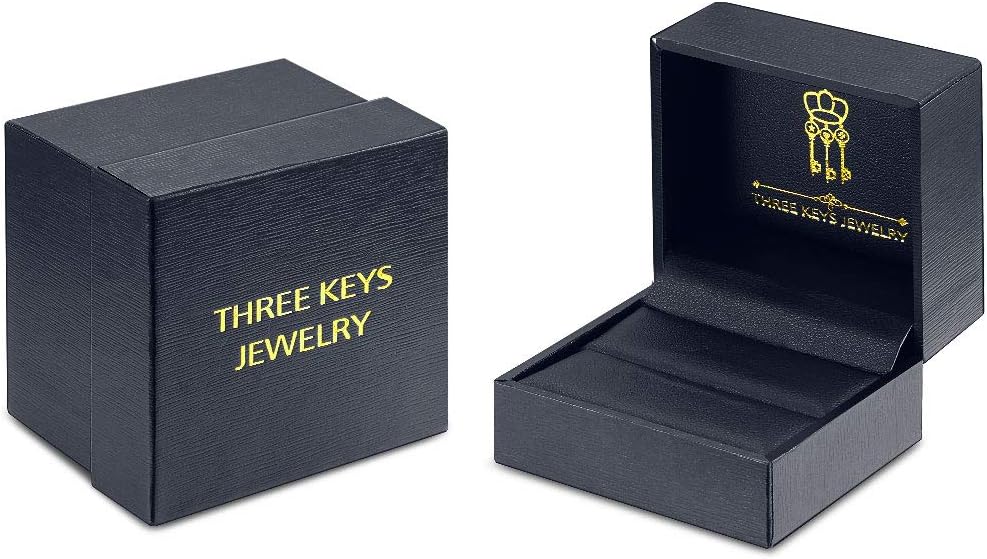 THREE KEYS JEWELRY 2mm 4mm 6mm 8mm Titanium Wedding Band for Men Women, Classic Domed & Step Edge High Polished Comfort Fit Anniversary Ring, Size 4-15
