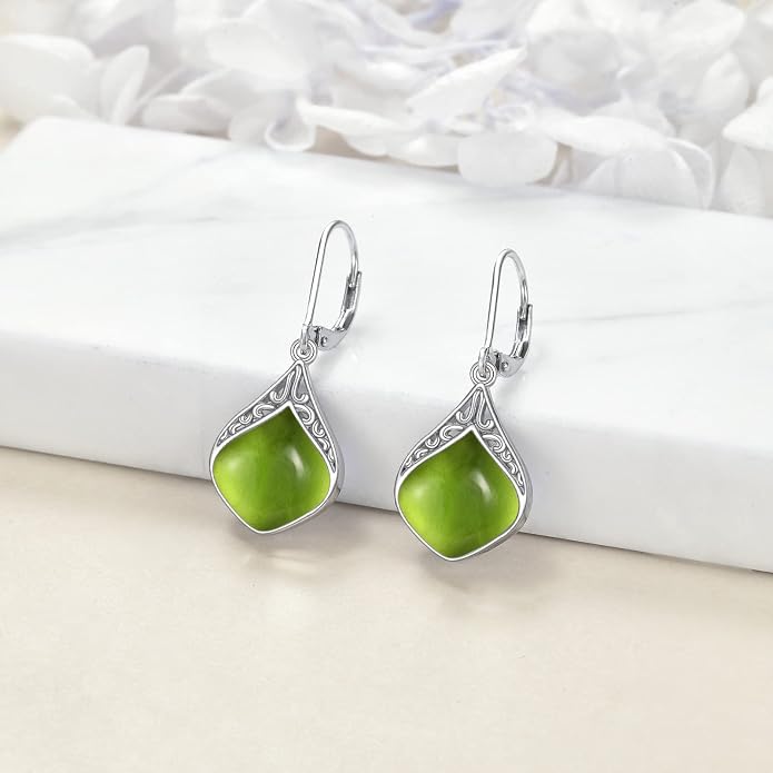 Teardrop Earrings Sterling Silver Filigree Irish Celtic Teardrop Drop Earrings Jewelry Gifts For Women
