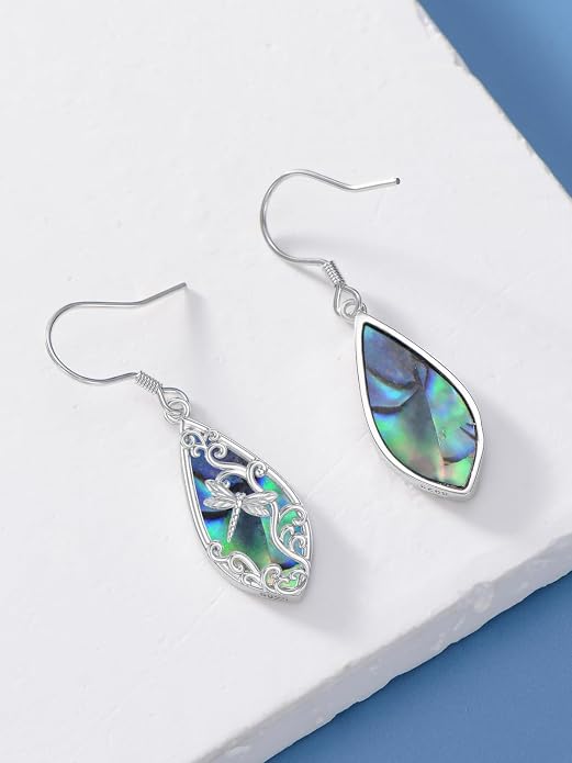 Seiyang Dangle Earrings 925 Sterling Silver Animal/American Flag/Turquoise Dangle Drop Earrings Jewelry Gifts for Women