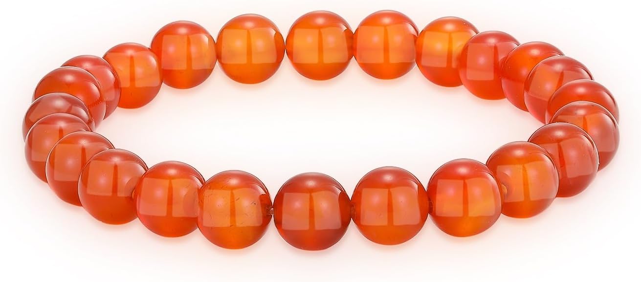 Crystal Vibe - Healing Crystal Bracelet for Women & Men | Natural Gemstone Bead Bracelet | Adjustable Handmade Energy Stone Bracelet | Bracelet for Meditation, Yoga & Daily Wear | Multiple Types