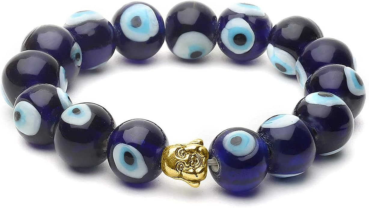 Arihant Gems And Jewels Reiki/Yoga Healing Crystal Stretchable Bracelet,100% Natural And Certified, Astrological Gemstone, Unisex Both For Men & Women - (8 Mm)