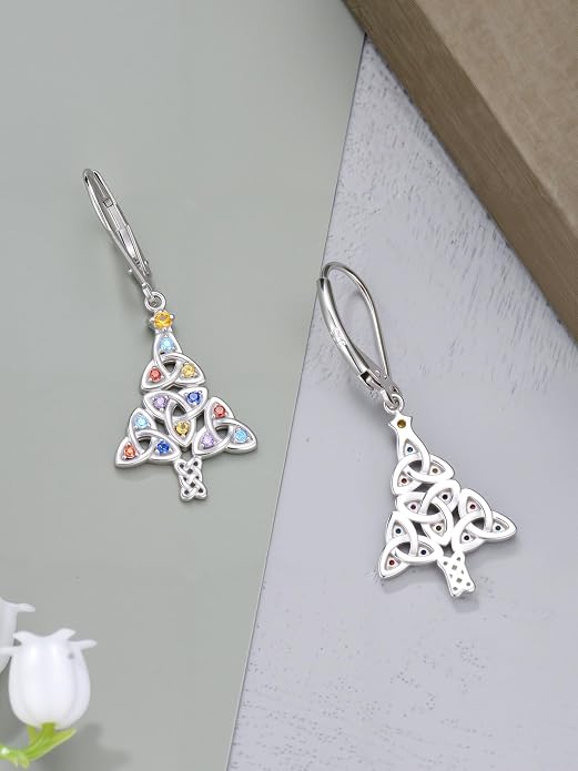 Seiyang Dangle Earrings 925 Sterling Silver Animal/American Flag/Turquoise Dangle Drop Earrings Jewelry Gifts for Women