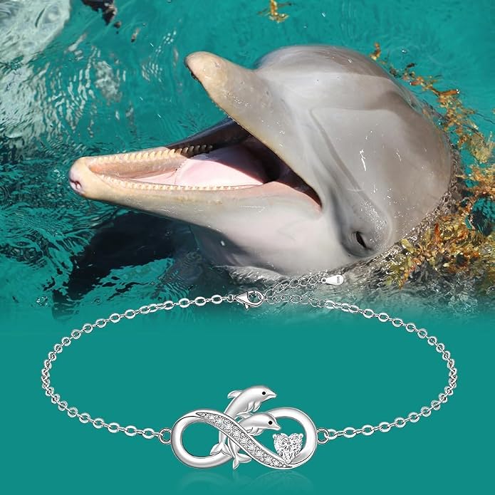 Infinity Cat Paw Print Celtic Knot Sea Turtle Elephant Flamingo Butterfly Dolphin Evil Eye Anklets Bracelets for Women Sterling Silver Adjustable Ankle Bracelet Summer Beach Lovers Gift