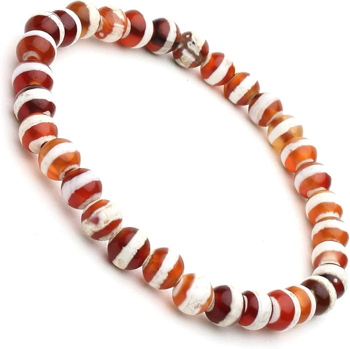 Arihant Gems And Jewels Reiki/Yoga Healing Crystal Stretchable Bracelet,100% Natural And Certified, Astrological Gemstone, Unisex Both For Men & Women - (8 Mm)