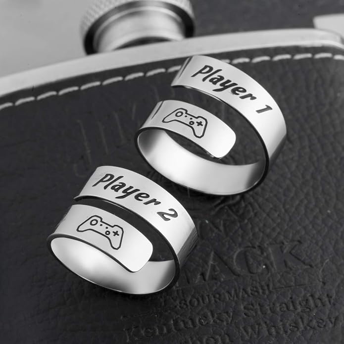 Inspirational Motivational Adjustable Ring Personalized Stainless Steel Spiral Wrap Twist Rings Encouragement Statement Graduation Jewelry Birthday Gifts for Women Teengirls.