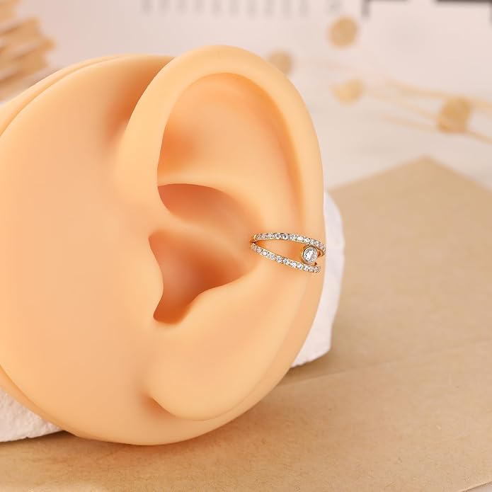 316L Surgical Steel Septum Clicker Ring Nose Ring Hoop Sleeper Hoop Earring Helix Rook Conch Cartilage Daith Tragus Earrings Lobe Nose Piercing Jewelry for Women