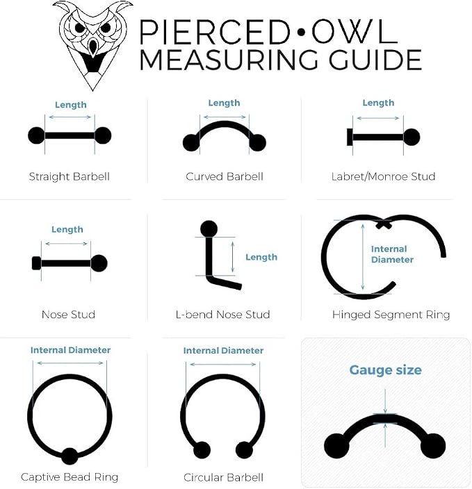 Pierced Owl 14GA ASTM F-136 Implant Grade Titanium Threadless Push-In CZ Crystal Marquise Fan with Dangling Chain Floating Belly Button Ring (Gold Tone)