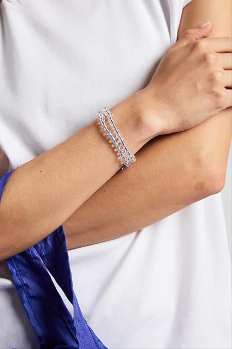 4ocean Beaded Bracelet - Removes 1 Pound of Ocean Plastic - Handcrafted, Adjustable Unisex Recycled-Jewelry - Supports Marine Life Conservation Through Ocean Plastic Removal