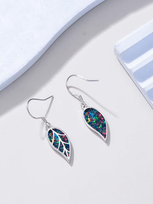 Animal/Leaf/Gothic Dangle Earrings 925 Sterling Silver Animal/Leaf/Gothic Dangle Drop Earrings Easter/Halloween/Christmas Jewelry Gifts for Women Her