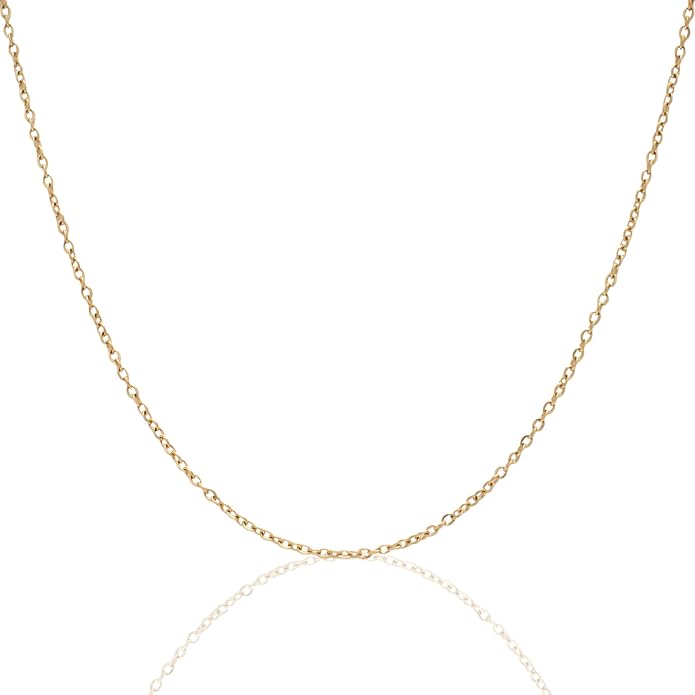 Hey Harper Gold Necklace For Women Trendy Necklace - 14K Golden PVD Coating Waterproof & Sweatproof Non Tarnish Jewelry Chain Necklaces