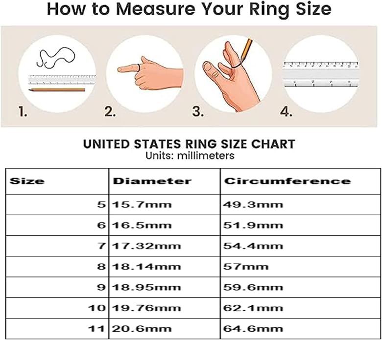 Let Them Ring Stainless Steel Engraving Inspirational Self Worth Motivation Ring for Sorority Sisters, Best Friends - Personality Friendship Jewelry for Women