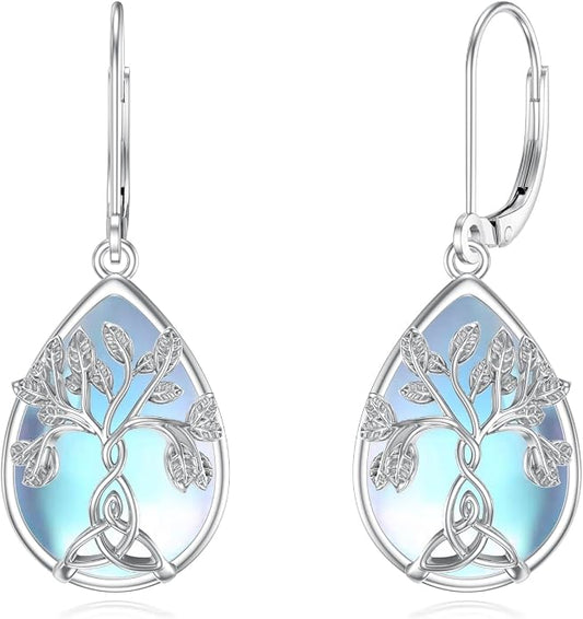 Seiyang Dangle Earrings 925 Sterling Silver Animal/American Flag/Turquoise Dangle Drop Earrings Jewelry Gifts for Women