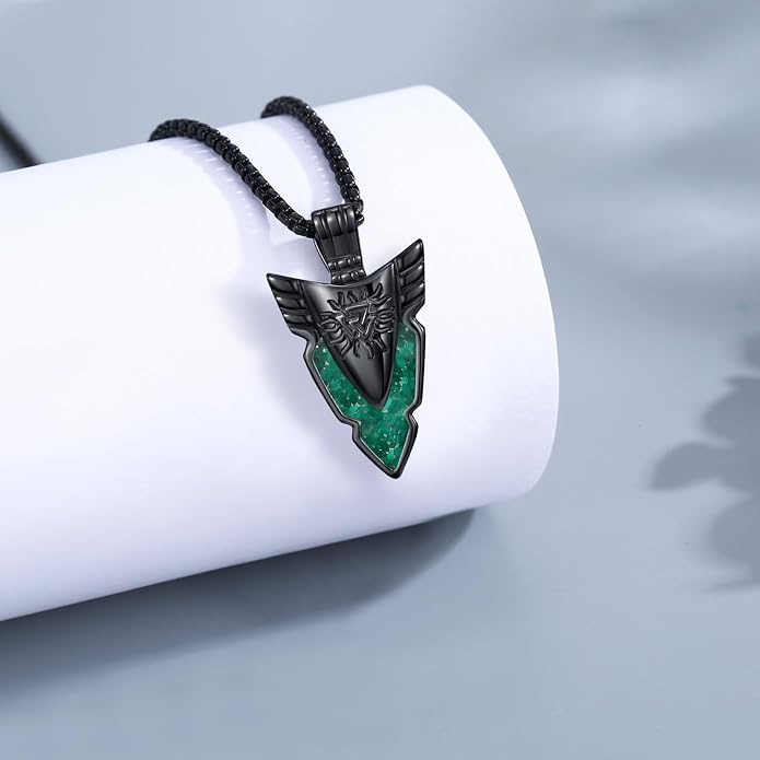 Viking Necklace for Men 925 Sterling Silver Viking Norse Pagan Jewelry Gifts for Women