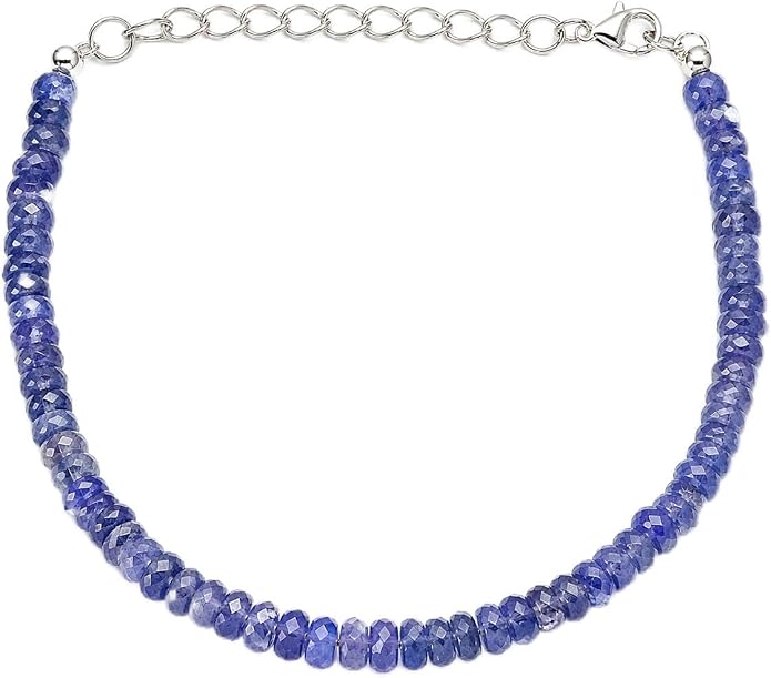 Natural Gemstone Bead Bracelet for Women – Healing Crystal Reiki Bracelet, Handmade Spiritual Protection Jewelry, Energy Stone Stretch Bracelet Gift for Women & Girls