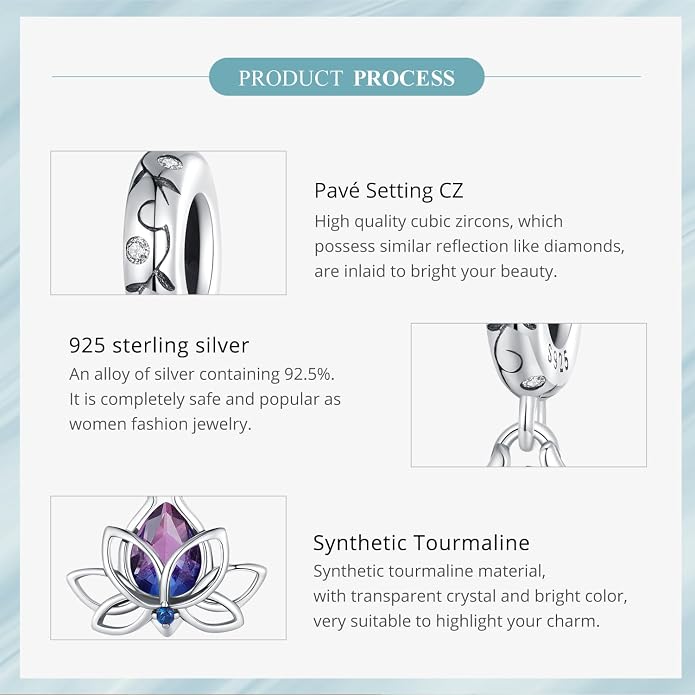 NINGAN 925 Sterling Silver Charm Golden Love Charm Buckle Safety Chain Travel Bead Firefly Dragonfly Pendant, Suitable for Women Bracelet and Necklace as Gift from Mom and Friends