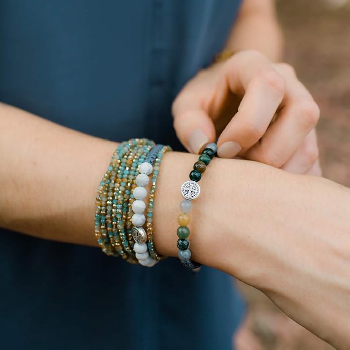 My Saint My Hero Benedictine Blessing Bracelets – Handwoven Spiritual Protection with Medals Hand-Cast In Italy at Sacred Site