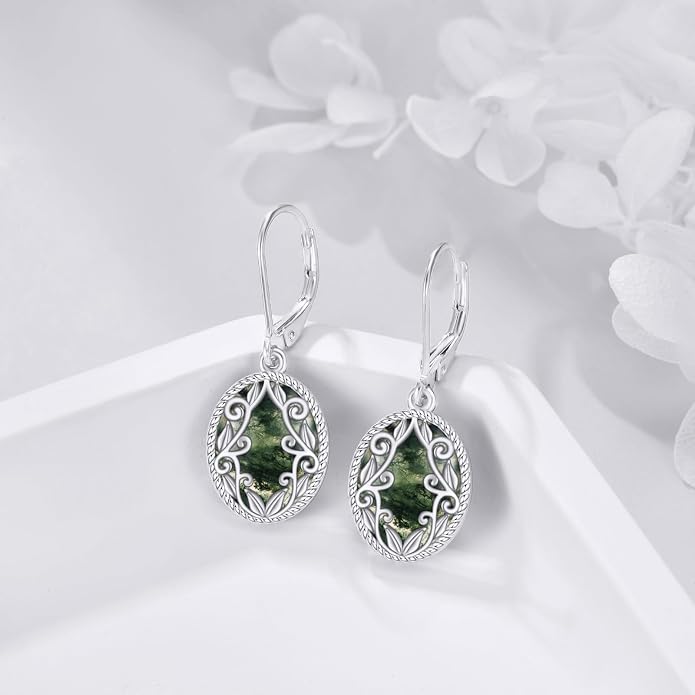 Teardrop Earrings Sterling Silver Filigree Irish Celtic Teardrop Drop Earrings Jewelry Gifts For Women