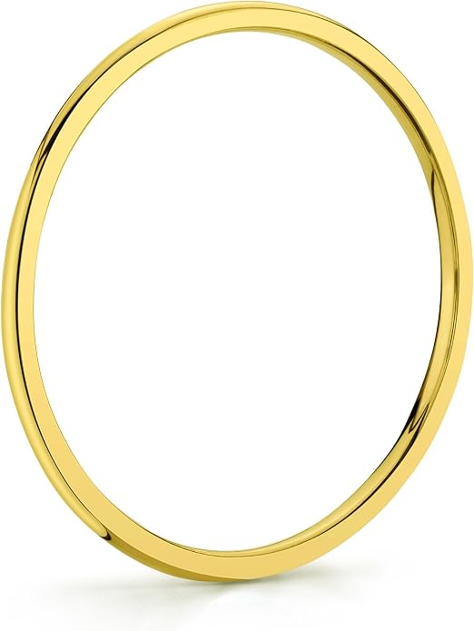10k Light Comfort Fit Wedding Band