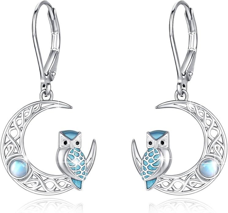 Butterfly/Cardinal/Rabbit/Frog/Turtle/Dragonfly/Flamingo/Mermaid/Hummingbird/Robin/Raven/Owl/Whale/Cat Earrings S925 Sterling Silver Animal Jewelry Gifts for Birthday Christmas
