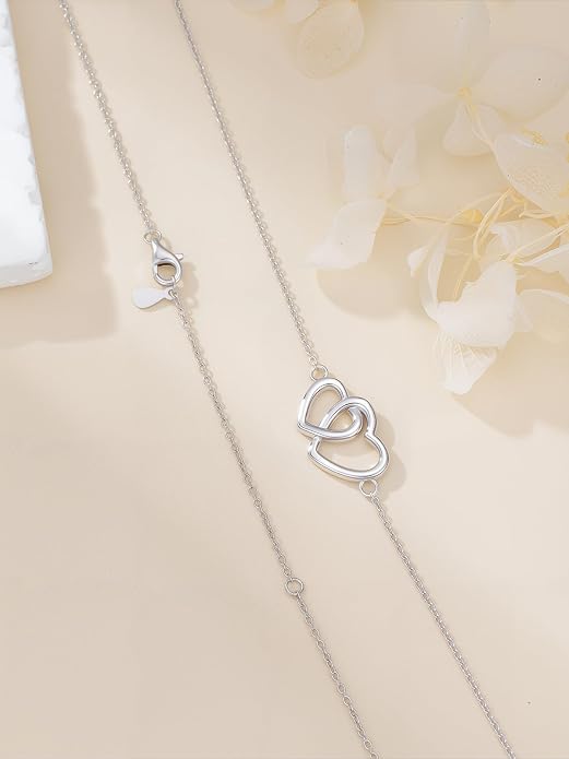 Midari Ocean Necklace 925 Sterling Silver Flamingo Mama Bear Dolphin Penguin Sea Turtle Axolotl Desert Cactus Nautical Rudder Tropical Palm Compass Wave Pendant Boho Jewelry Gifts for Women Men