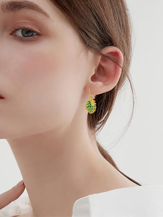 Animal/Leaf/Gothic Dangle Earrings 925 Sterling Silver Animal/Leaf/Gothic Dangle Drop Earrings Easter/Halloween/Christmas Jewelry Gifts for Women Her