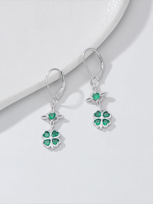 Seiyang Dangle Earrings 925 Sterling Silver Animal/American Flag/Turquoise Dangle Drop Earrings Jewelry Gifts for Women