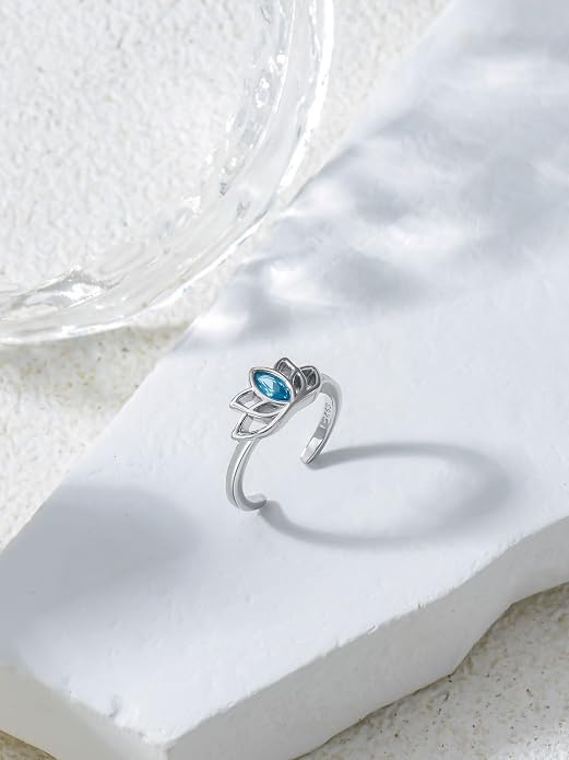 Midari Toe Rings for Women 925 Sterling Silver Hypoallergenic Adjustable Open Band Ring for Women Summer Beach Open Toe Jewelry Foot Jewelry