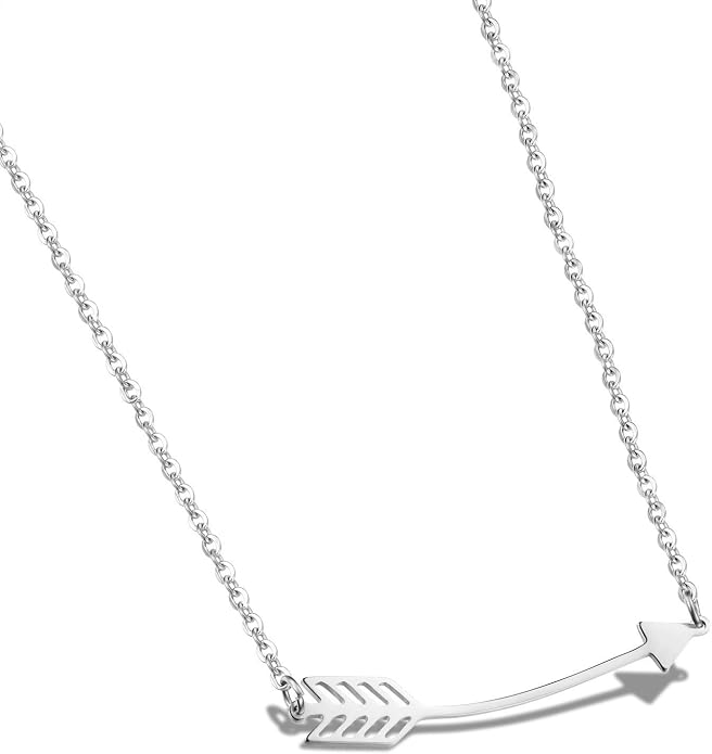 Lazycat Name Bar 18K Plated Bar Necklace,Engravable Name or Blessings Necklace