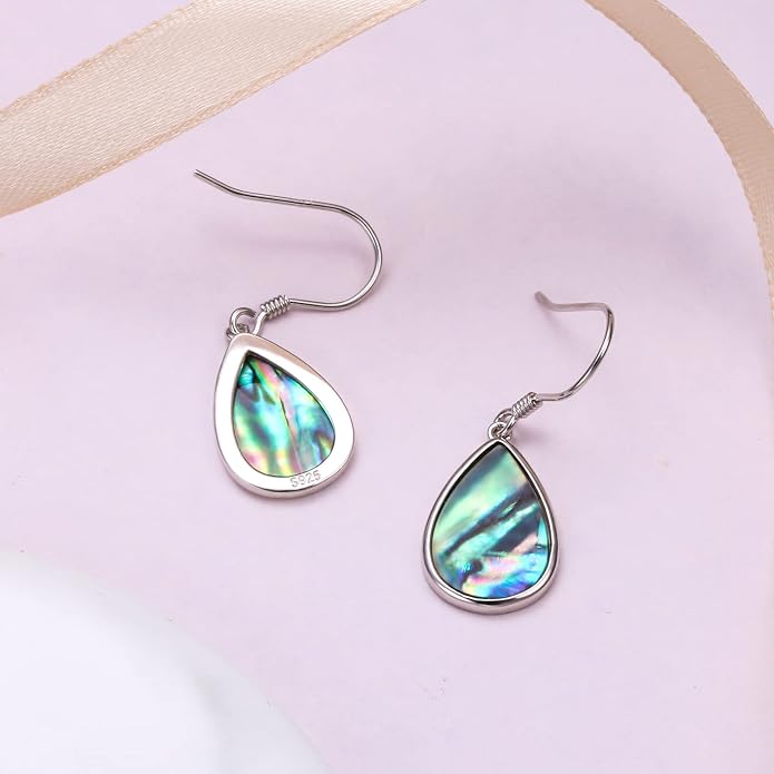 S925 Sterling Silver Vertical Drop Dangle Earrings Gift for Women Teenage