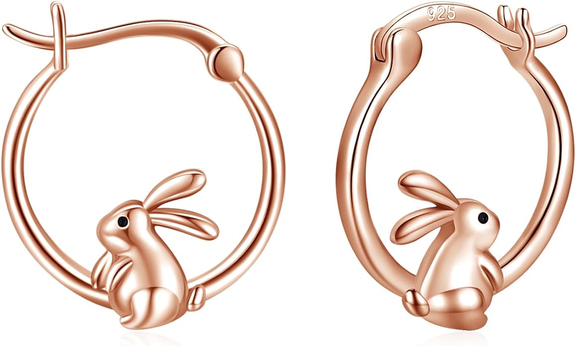Cute Animal Leverback Earring 925 Sterling Silver Summer Bohemia Beach Theme Earrings for Women