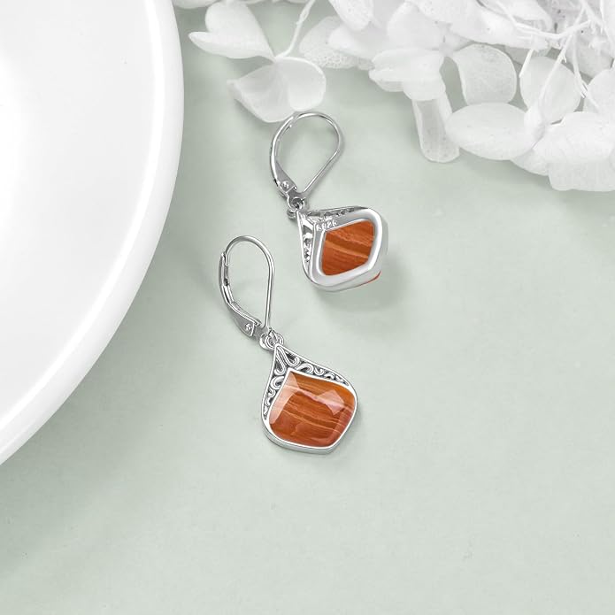 Teardrop Earrings Sterling Silver Filigree Irish Celtic Teardrop Drop Earrings Jewelry Gifts For Women