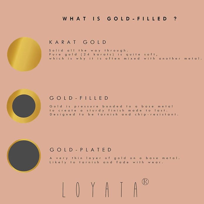 LOYATA Gold Bracelet Gold 14K Gold Filled Dainty Chain Simple Jewelry Gift for Women