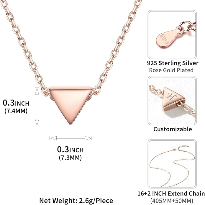 ChicSilver 925 Sterling Silver Cross/Heart/Butterfly/Star/Moon Necklace for Women, Hypoallergenic Dainty Small Silver Pendant Necklaces (with Gift Box)