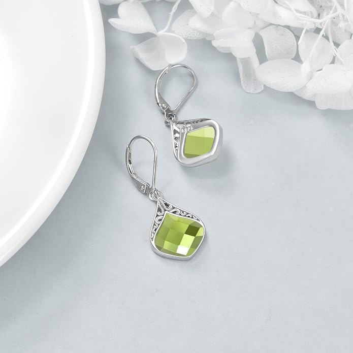 Teardrop Earrings Sterling Silver Filigree Irish Celtic Teardrop Drop Earrings Jewelry Gifts For Women