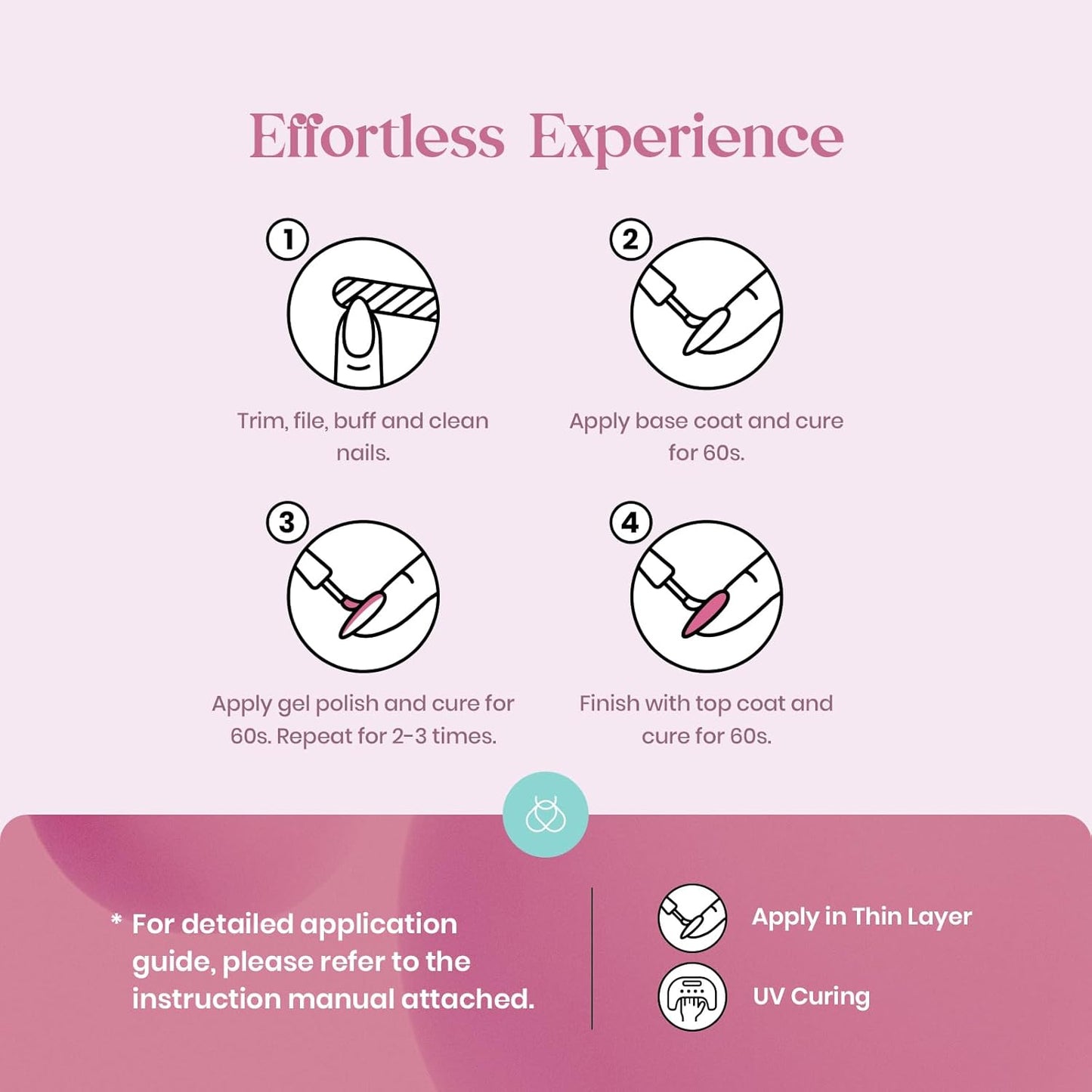 Beetles Neutral Gel Nail Polish Set – Healing Elixir Gel Nail Polish Kit, 20 Colors Pink Blue White Green Pearl with Base Coat Matte Glossy Top Coat for DIY Manicure Gift for Women