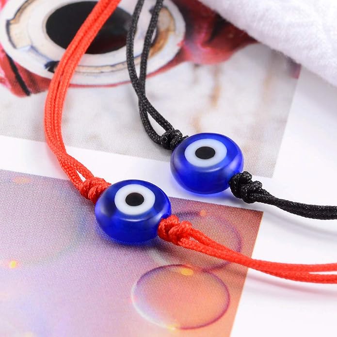 BOCHOI Evil Eye Bracelet for Women Good Luck String Bracelet Kabbalah Protection Friendship Wish Bracelet Jewelry for Girls Girlfriend Wife Mother Daughter