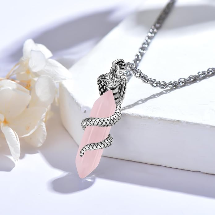 Crystal Necklace 925 Sterling Silver Rose/Sunflower Necklace for Women Jewelry Gifts for Women