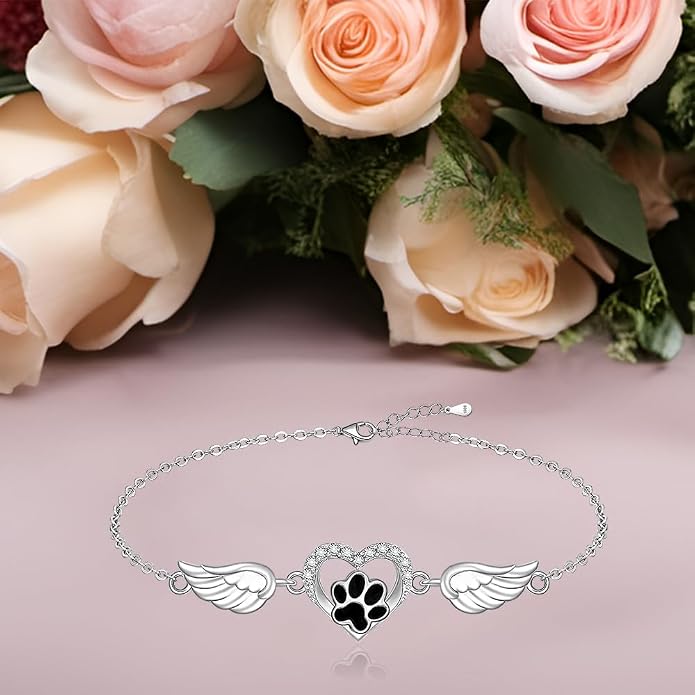 Infinity Cat Paw Print Celtic Knot Sea Turtle Elephant Flamingo Butterfly Dolphin Evil Eye Anklets Bracelets for Women Sterling Silver Adjustable Ankle Bracelet Summer Beach Lovers Gift
